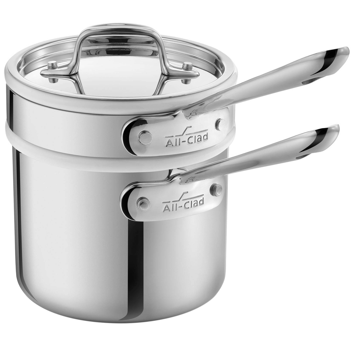 ALL-CLAD DOUBLE BOILER PORCELAIN INSERT FOR All-clad 2 qt Tri-Ply Sauce Pan