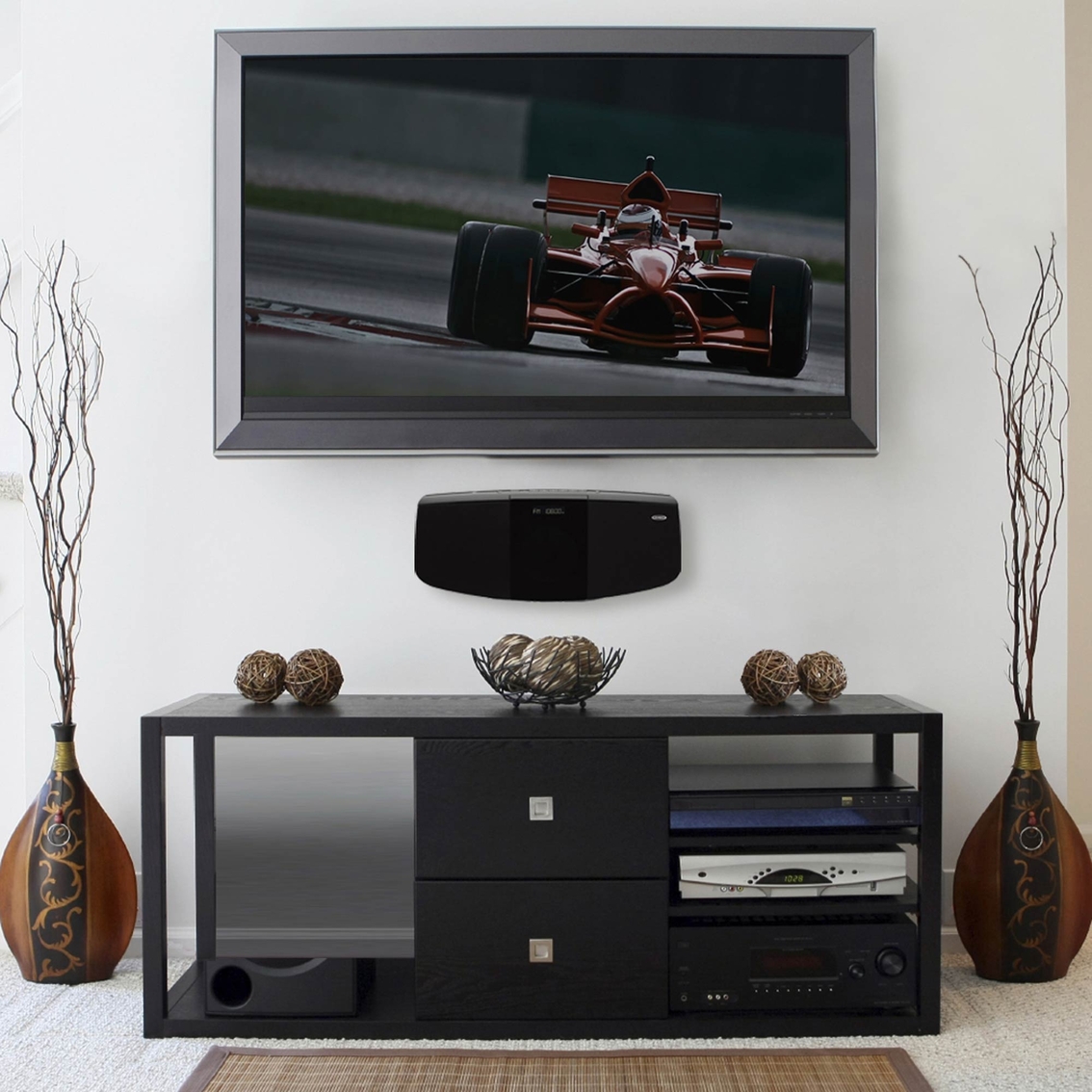 Jensen Wall Mountable Bluetooth Music System with CD - Image 2 of 2