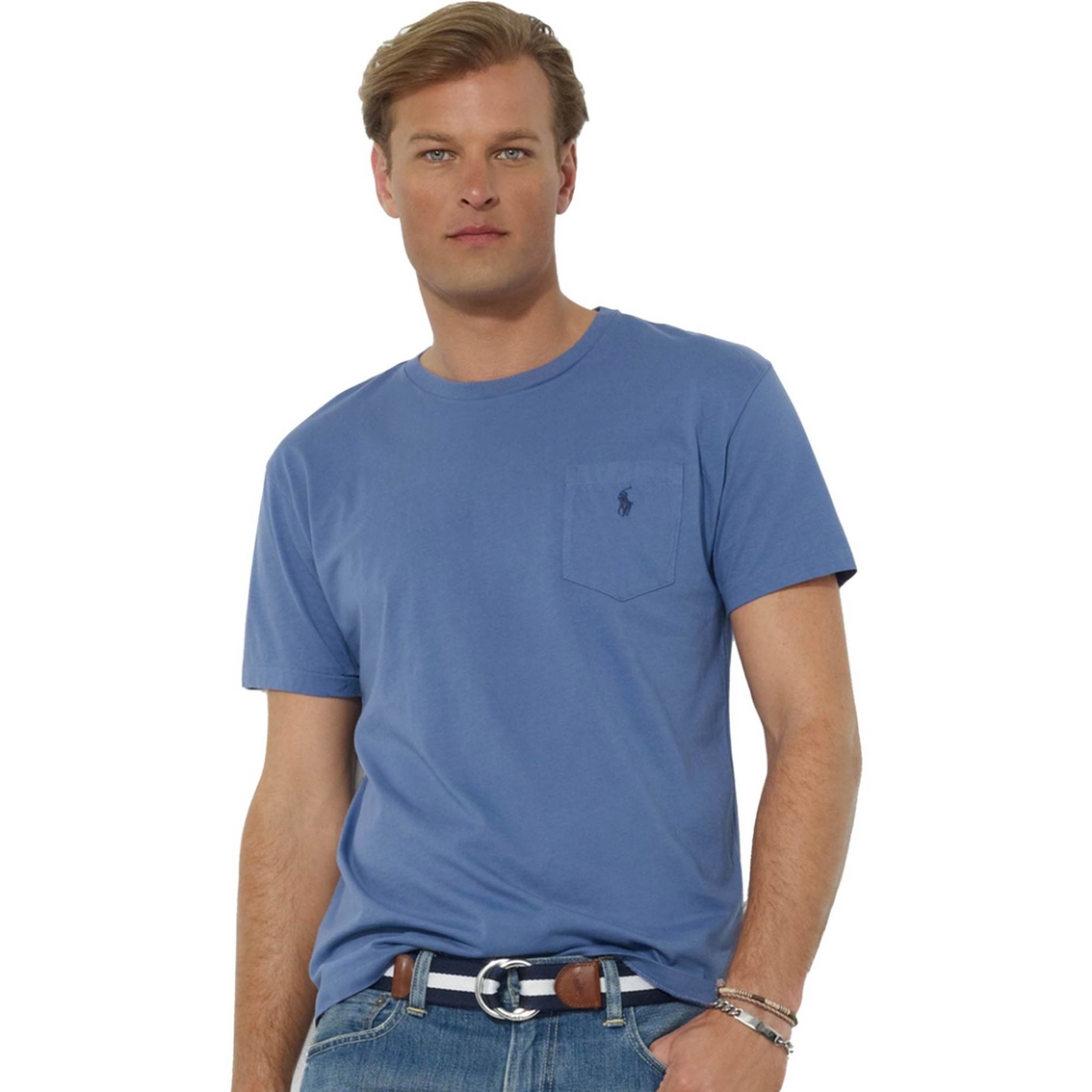 Polo Ralph Lauren Classic Fit Pocket Crewneck Tee | T-shirts | Clothing ...