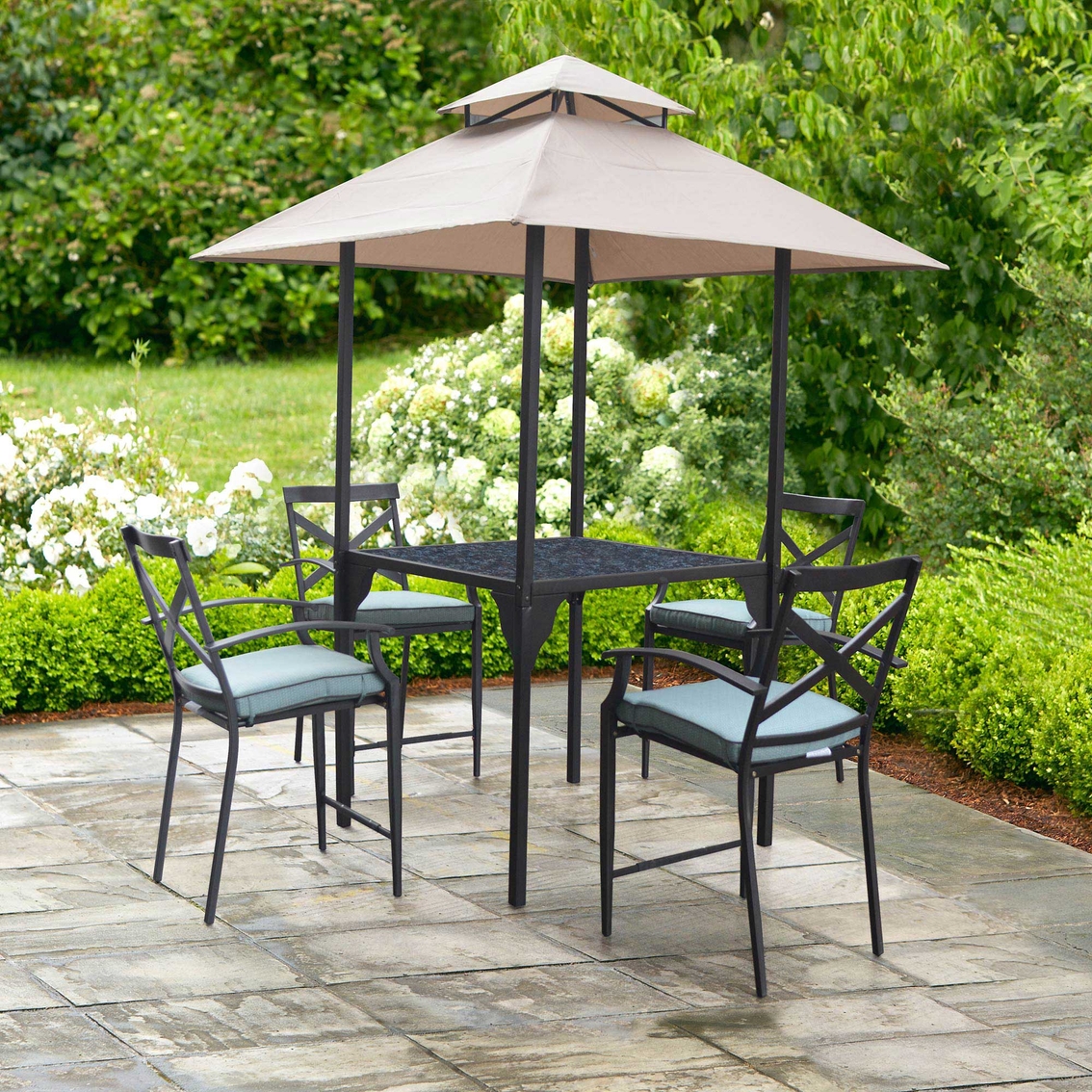 Courtyard Creations Blue River 5 Pc. Patio Set - Image 2 of 2