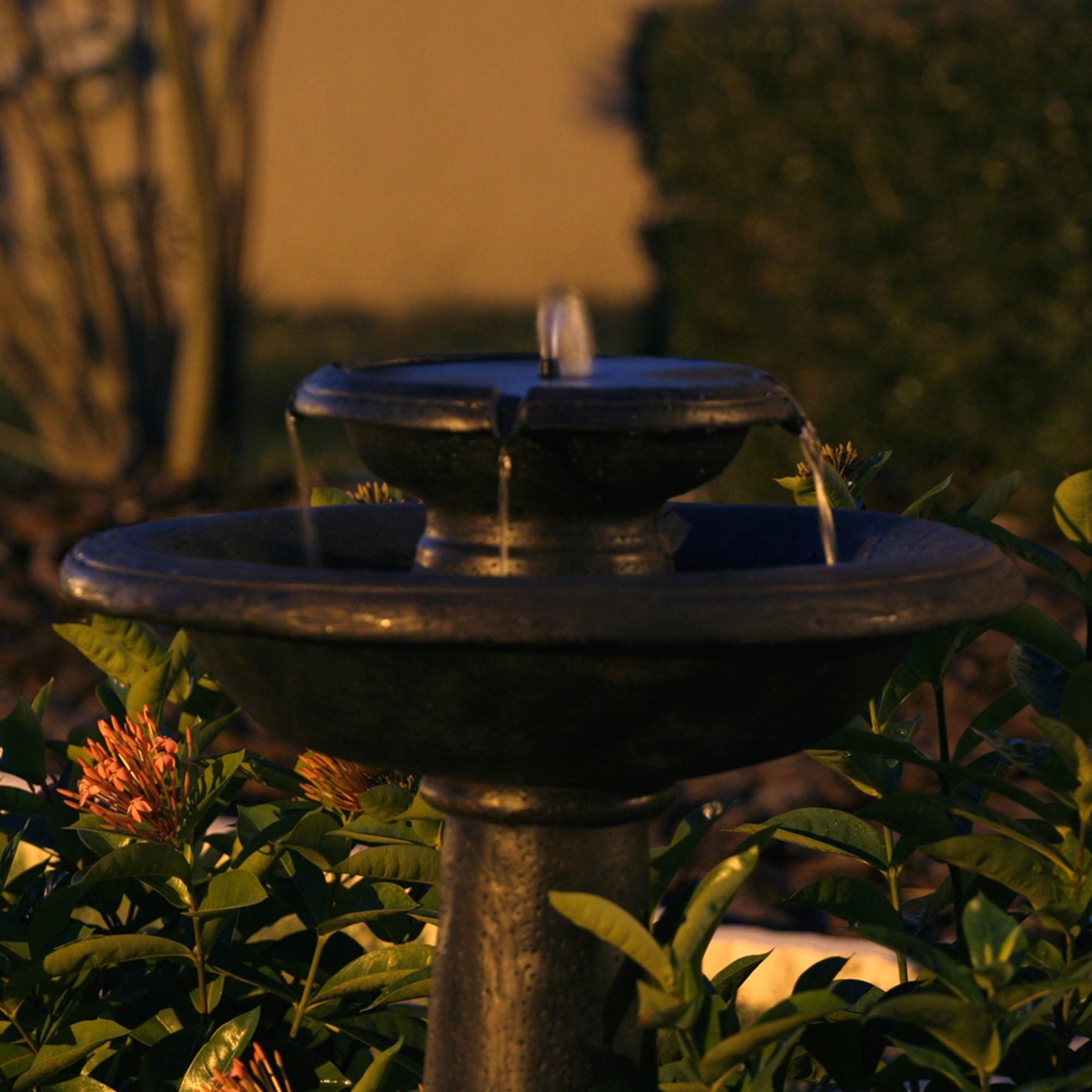Smart Living Chatsworth Two Tier Solar Fountain - Image 3 of 4