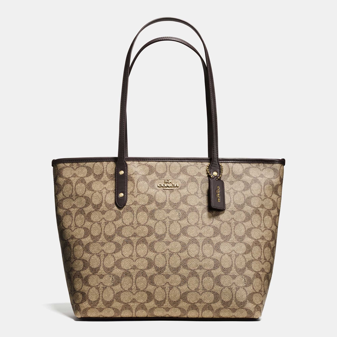 Coach City Zip Tote In Signature Canvas | Totes & Shoppers ...