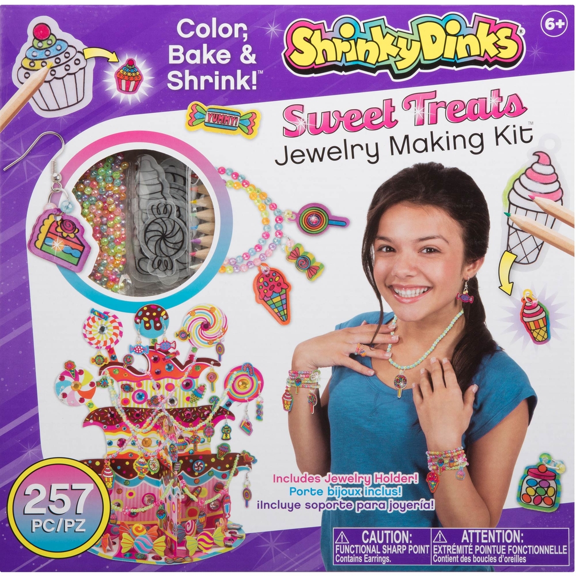 Shrinky Dinks So Sweet Treats Jewelry, Craft Kits