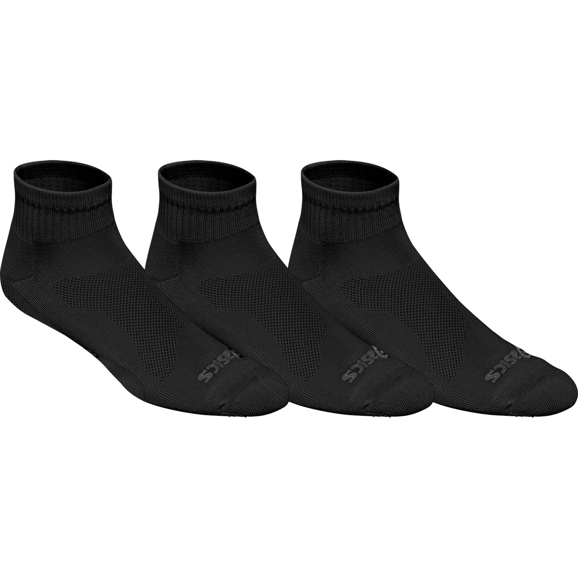 Asics Cushion Quarter Socks 3 Pk. | Socks | Clothing & Accessories ...