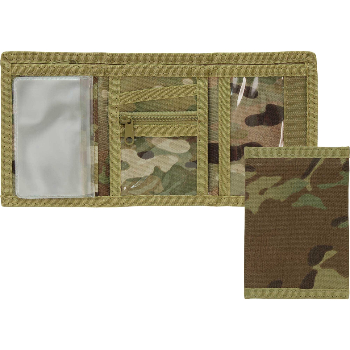 Tri-fold Camouflage Men's Wallet ARMY Camo Wallet NEW 