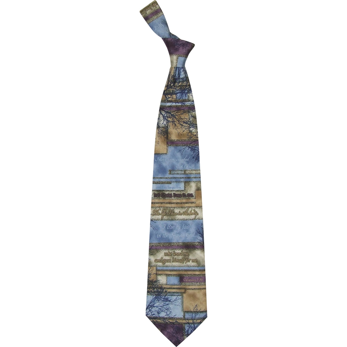 Eagles Wings Crucified With Christ Silk Necktie | Ties | Clothing ...