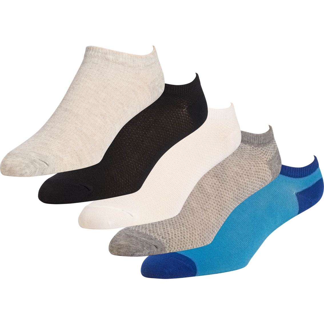 K. Bell Pique No Show Socks 6 Pk. | Socks & Tights | Clothing ...