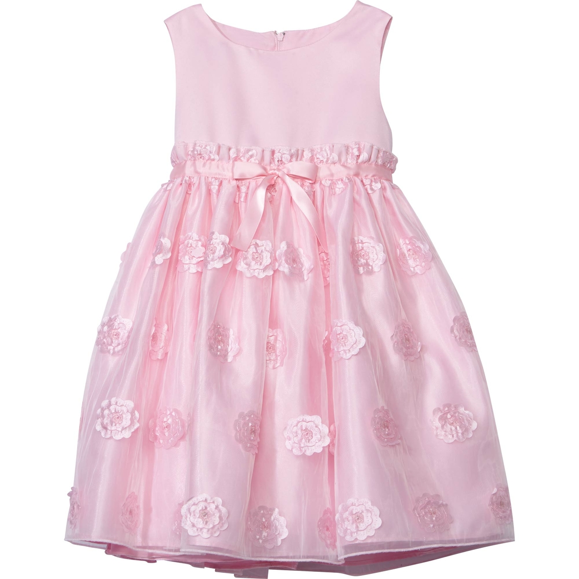 Princess Faith Girls Soutache Flower Dress, Pink | Dresses | Apparel ...