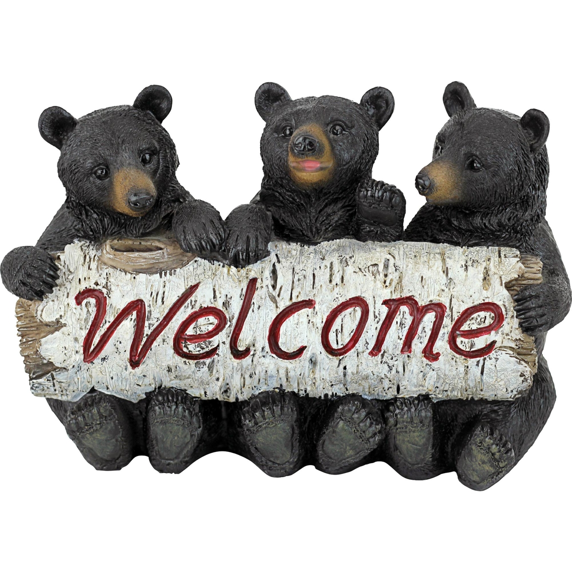 Design Toscano Black Bear Cubs Welcome - Image 5 of 5