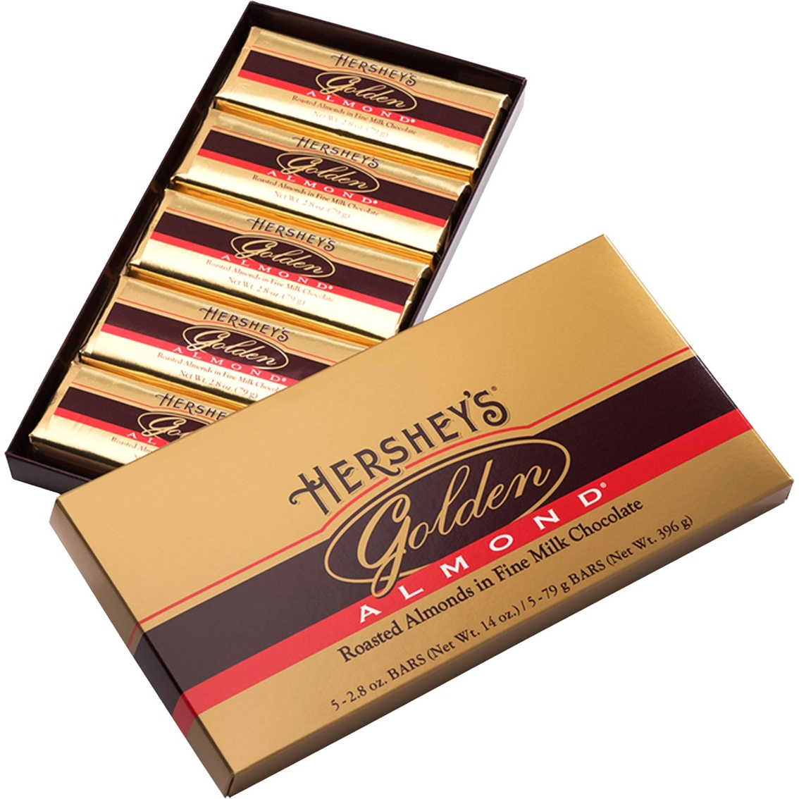 Hershey's Golden Almond Chocolate Bar Gift Box | Sweets & Chocolate ...