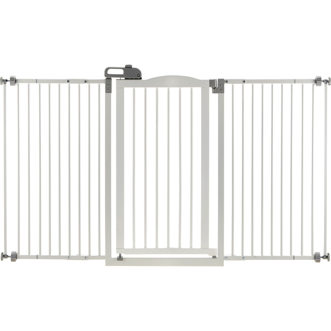 Richell White Tall One Touch Gate II - Image 1 of 2