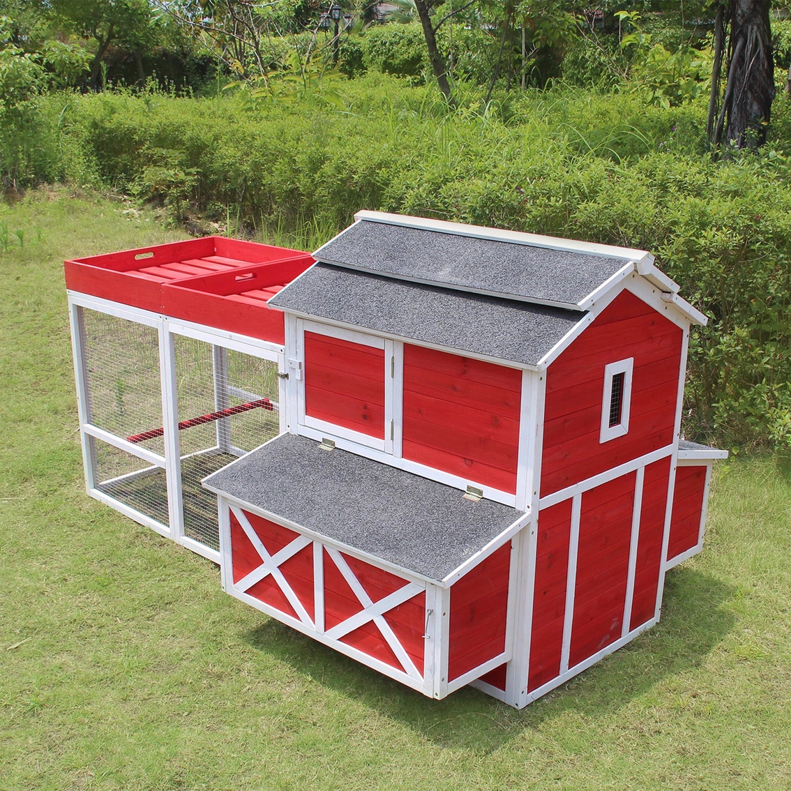 Merry Products Red Barn Chicken Coop - Image 2 of 4
