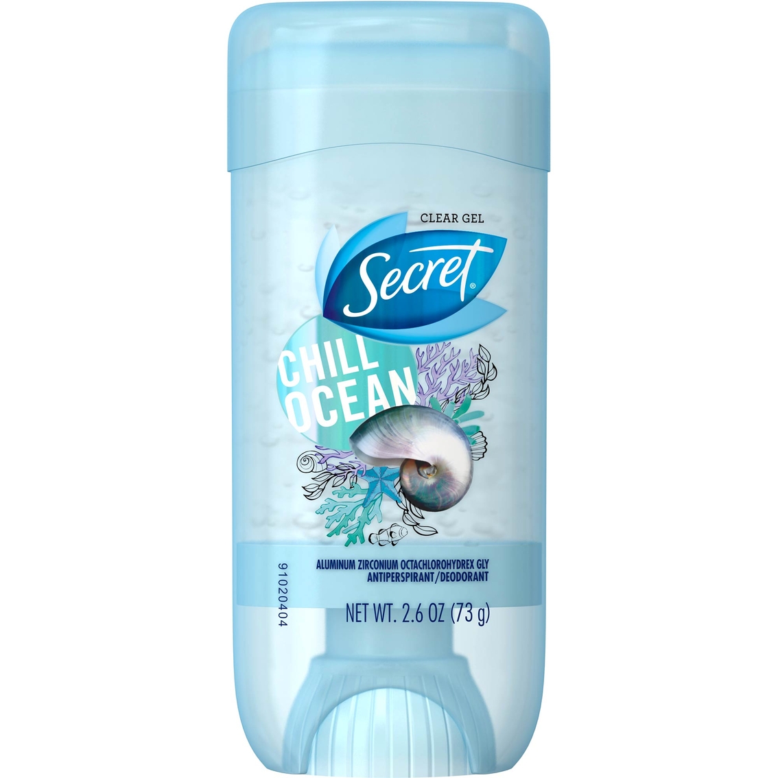 Secret Island Retreat Capri Clear Gel Antiperspirant Deodorant