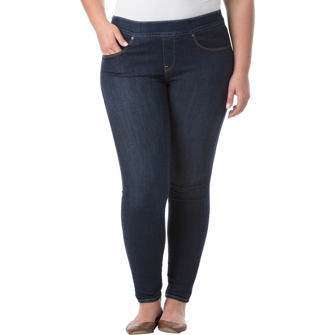 Levi's Plus Size Perfectly Slimming Pull On Skinny Jeans | Jeans & Accessories | Shop The Exchange