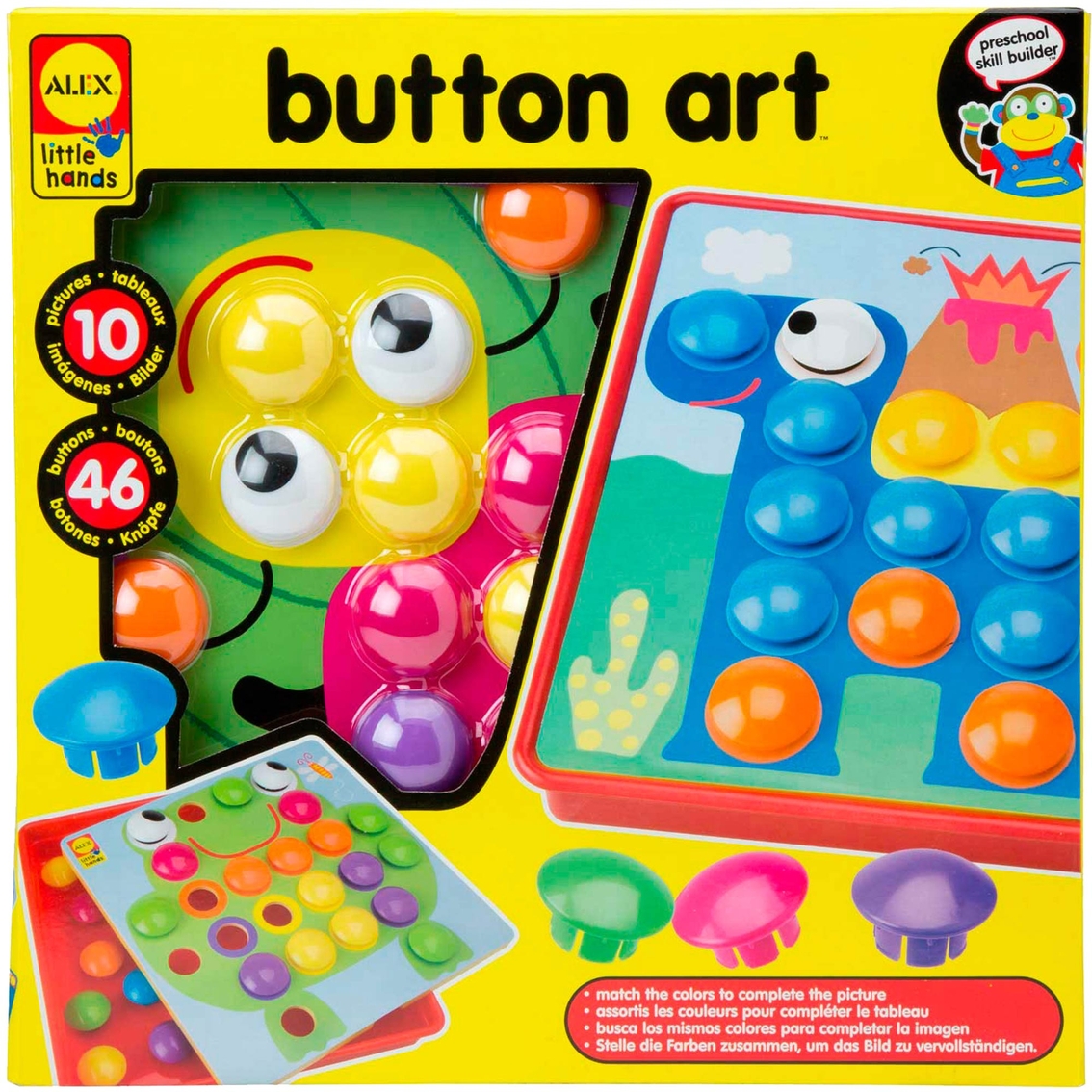 ALEX Toys Little Hands Button Art Set