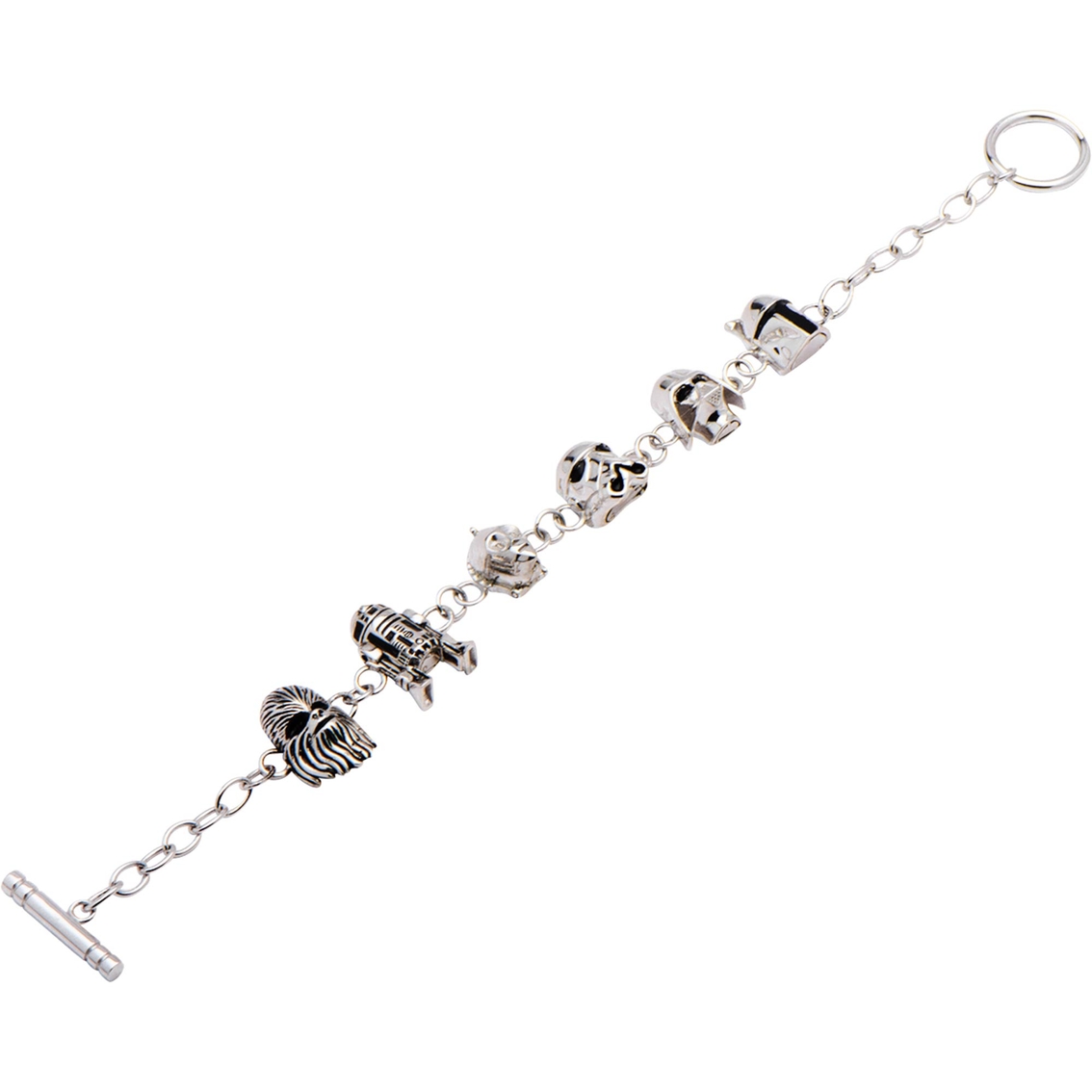 Star Wars Sterling Silver Character Charm Bracelet - Image 2 of 2
