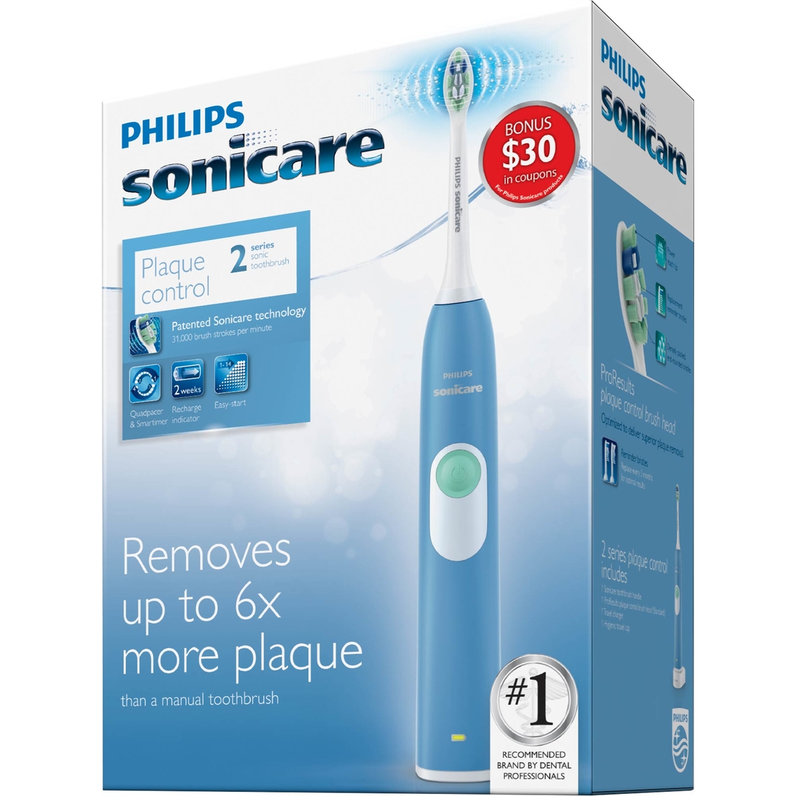 Philips Sonicare Series 2 Plaque Control Rechargeable Electric 