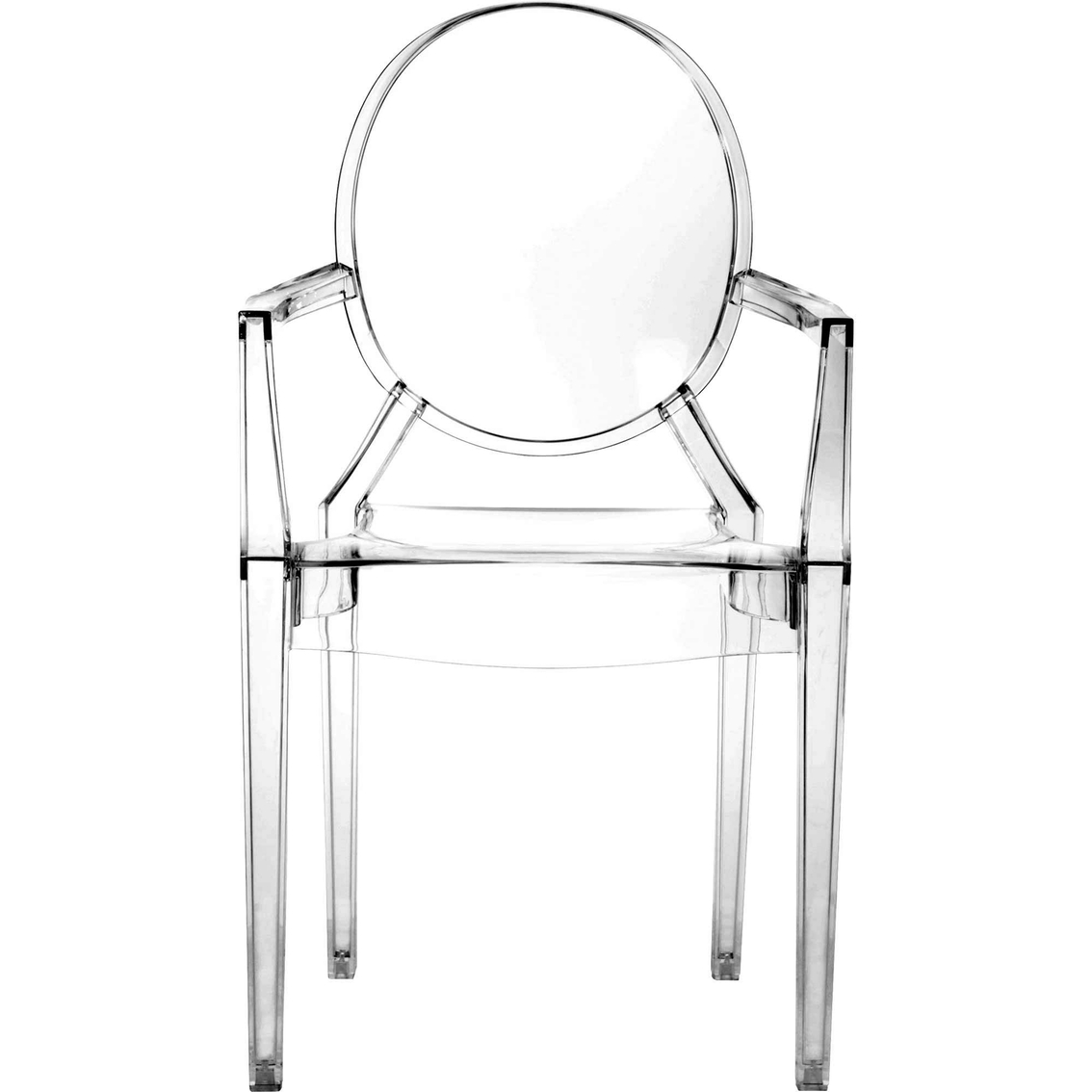 Zuo Anime Dining Chair Transparent 4 Pk. - Image 2 of 4