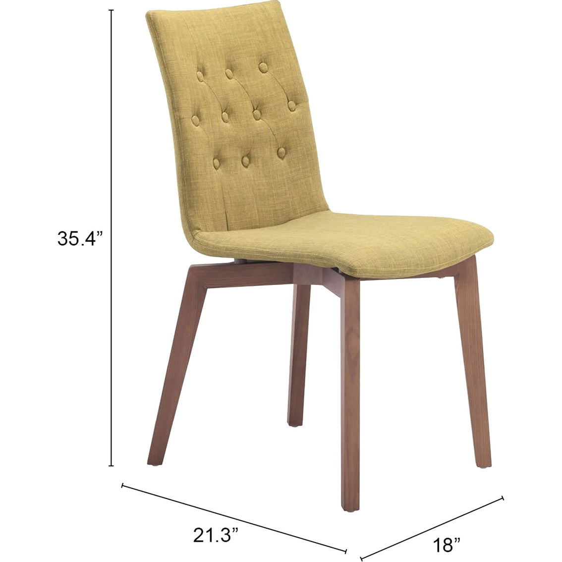 Zuo Orebro Dining Chair 2 Pk. - Image 6 of 8