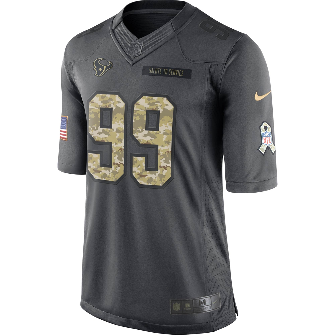 salute to service texans jersey