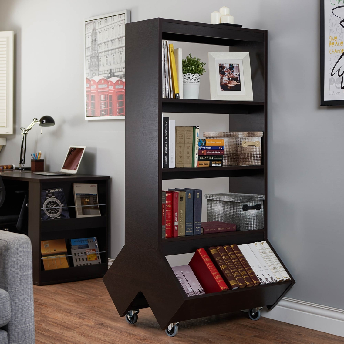 Featured image of post Rolling Bookshelf Cart / We&#039;ve also been known to stash towels on it in the.