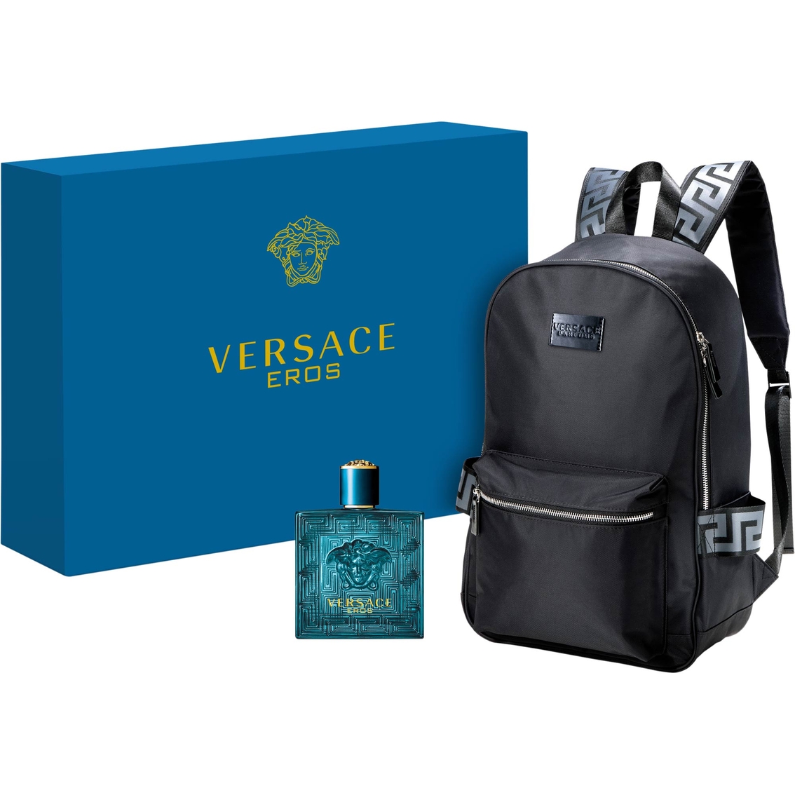Versace Eros Eau De Toilette Spray With Versace Backpack | Gifts Sets ...