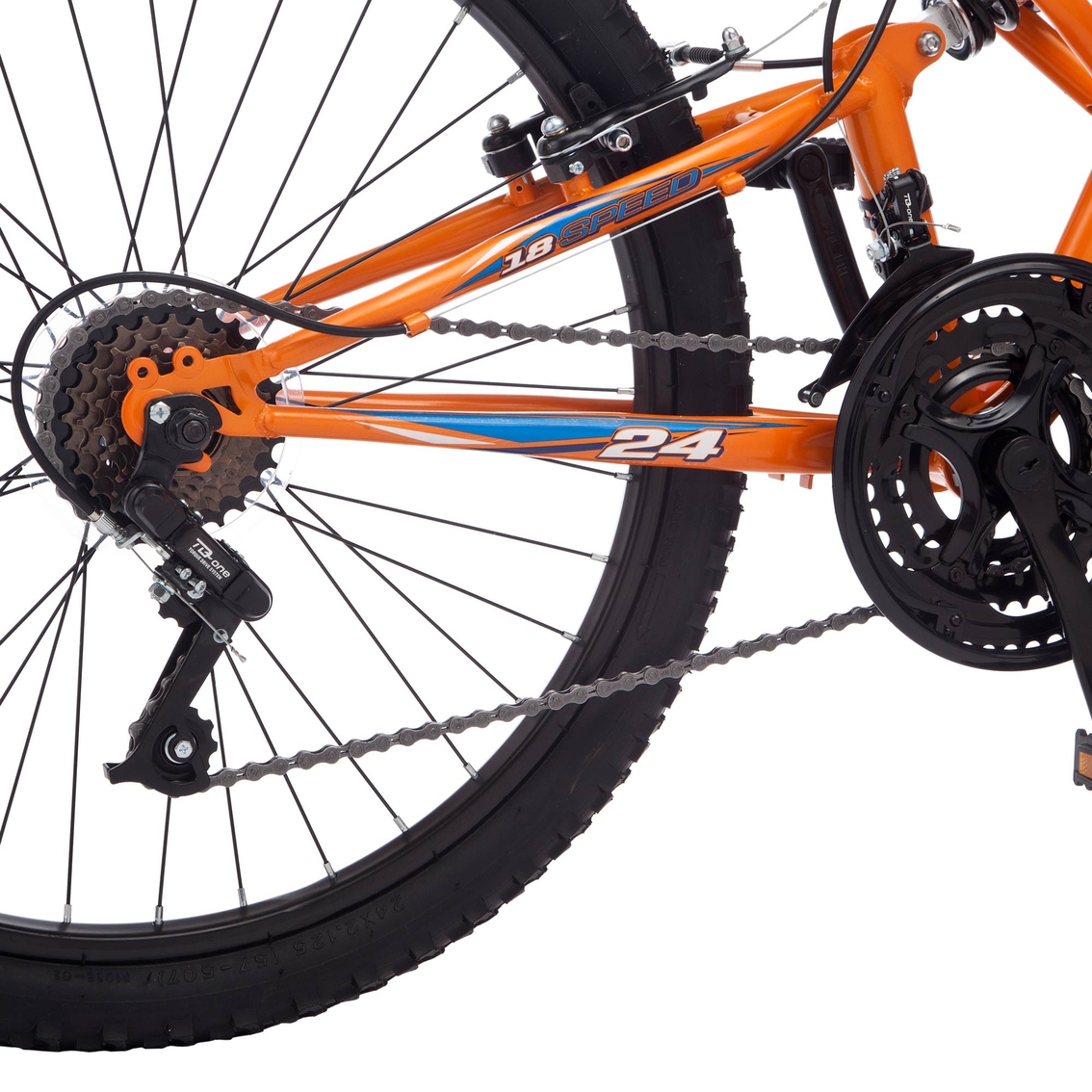 Pacific Derby Boys 24 In. Full Suspension Mountain Bike - Image 3 of 4