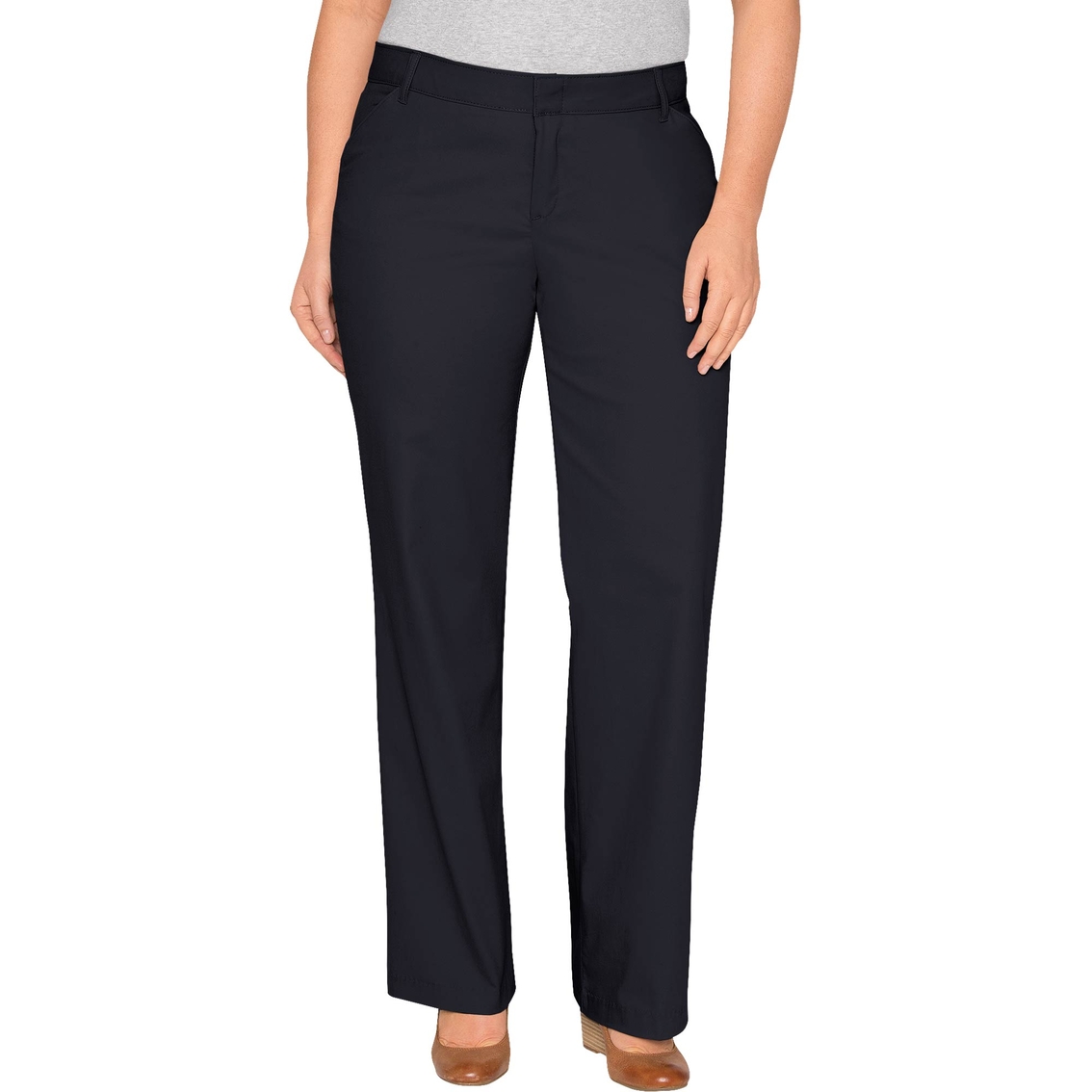 Dickies Plus Size Relaxed Fit Straight Stretch Twill Pants | Pants ...