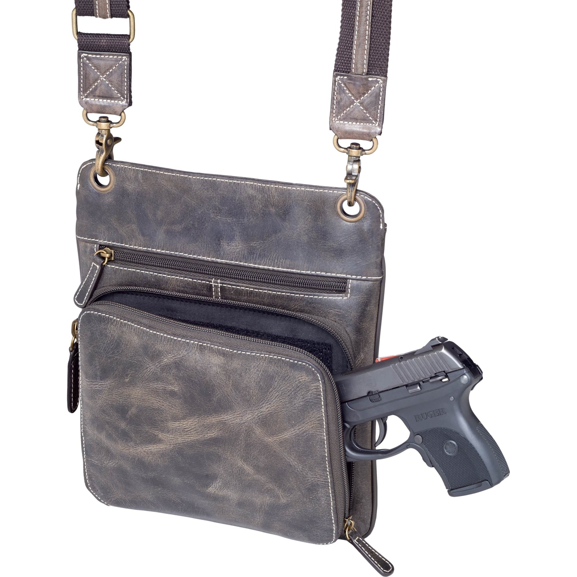 Gun Tote'n Mamas Crossbody Flat Sac CCW Handbag - Image 2 of 2