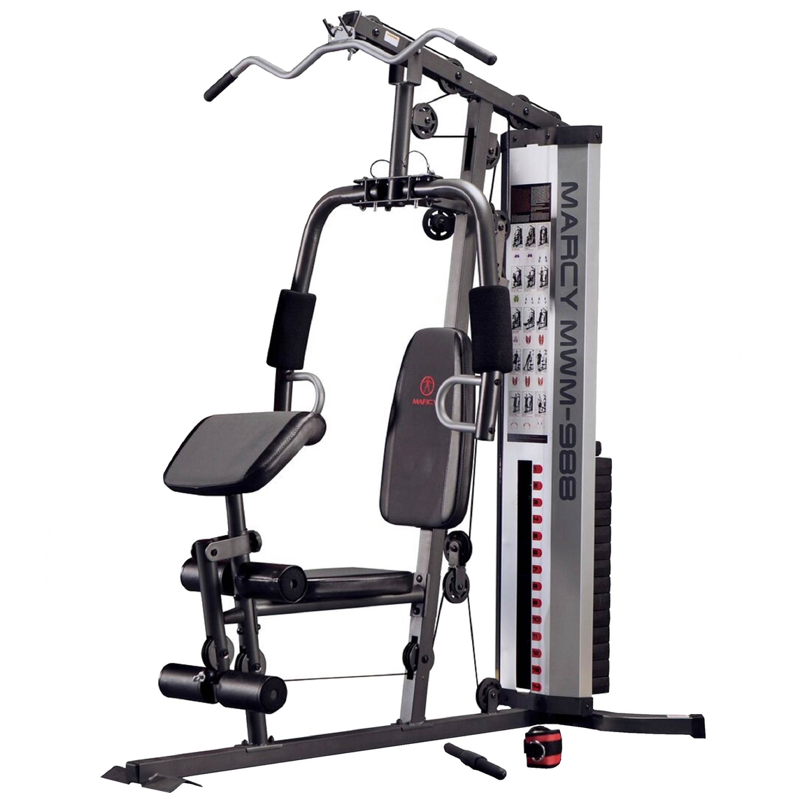 Marcy Home Gym with 150 lb. Weights and Shroud - Image 1 of 4