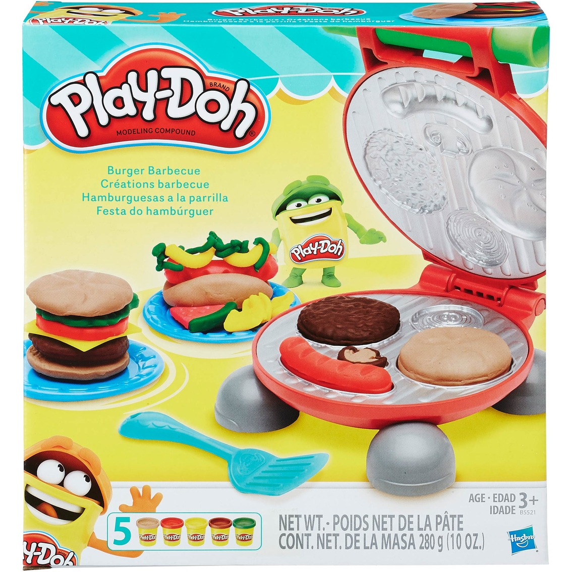 Play-Doh Kitchen Creations Burger Barbecue B5521 for sale online