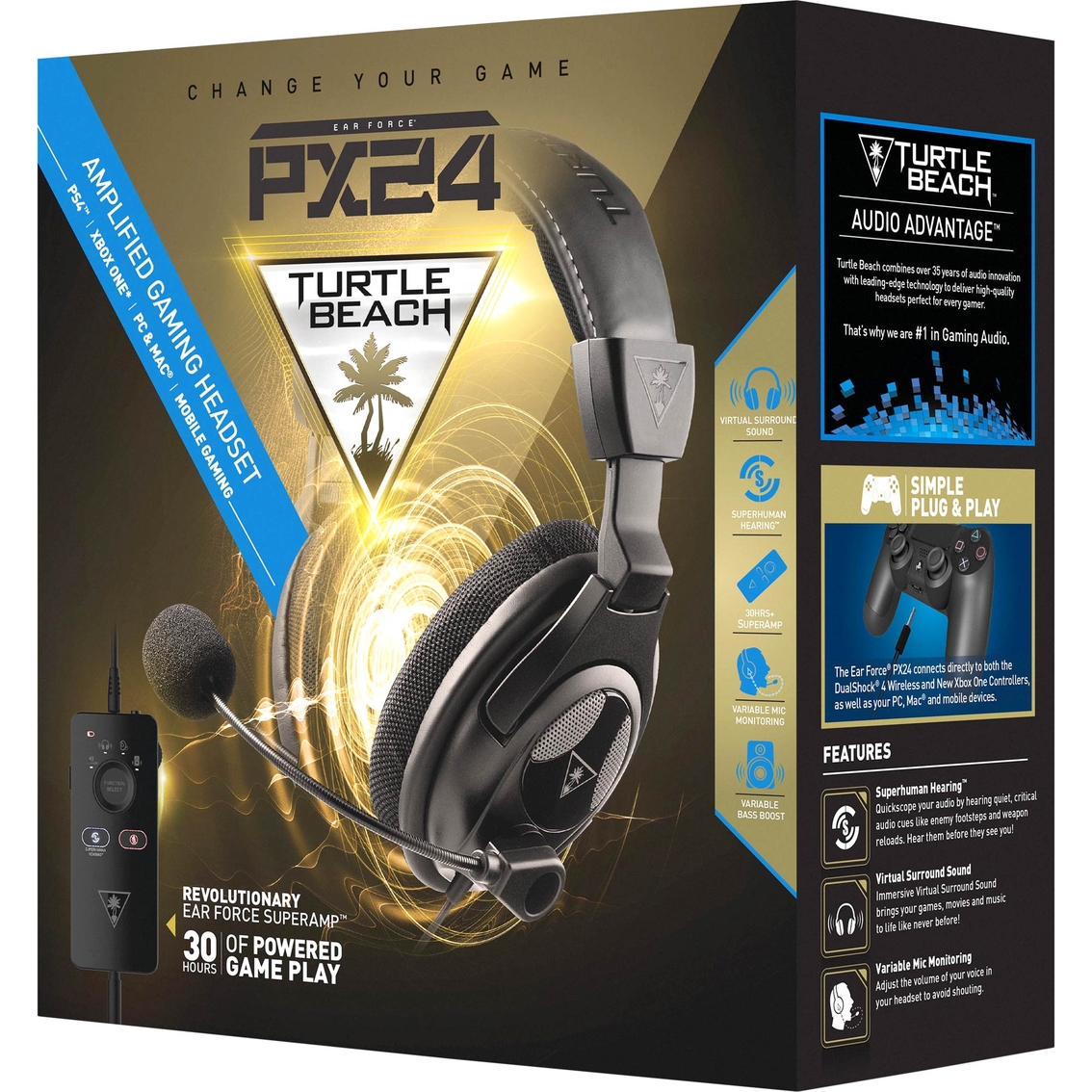 Turtle Beach Ear Force PX24 Gaming Headset - Image 1 of 4