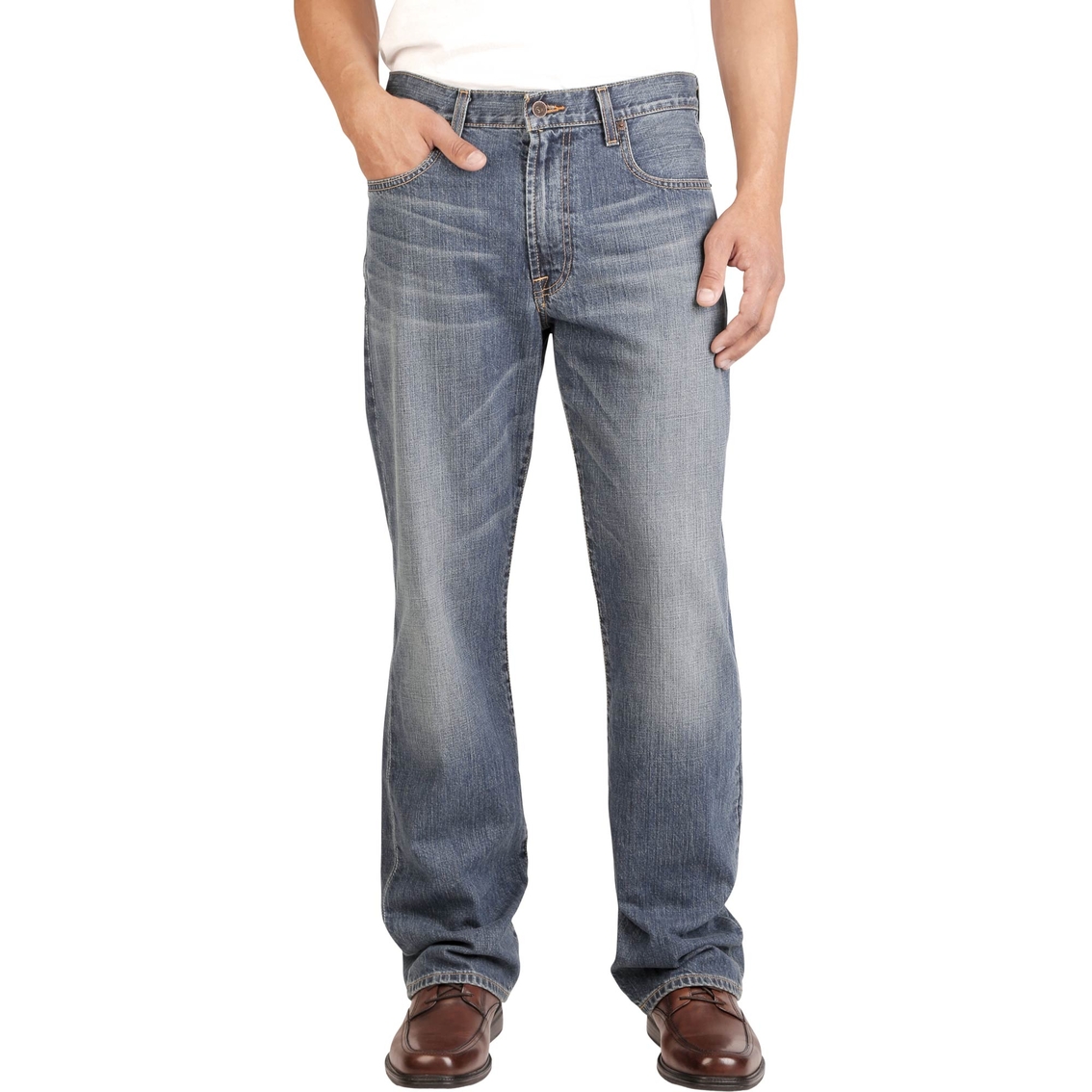 Lucky Brand Mens Big and Tall Big /& Tall 181 Relaxed Straight Leg Jean