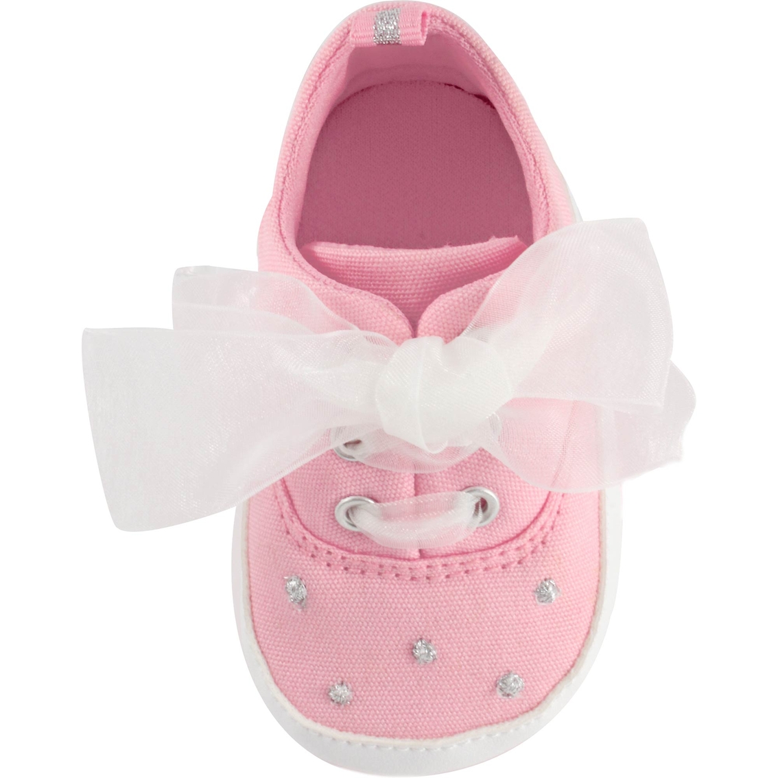 Wee Kids Infant Girls Lace Up Sneakers - Image 3 of 4