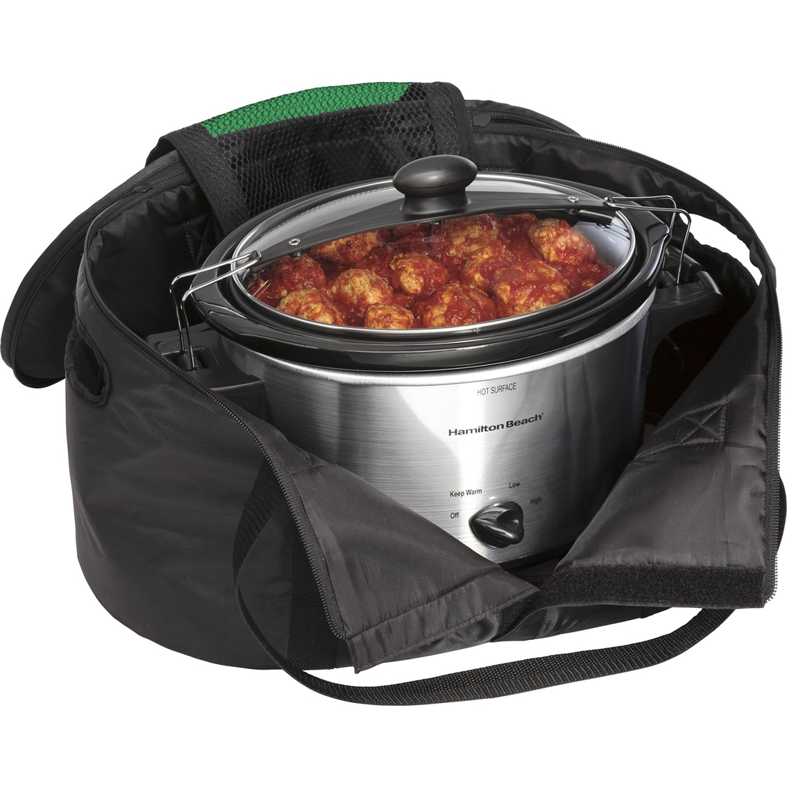 Hamilton Beach Crock Caddy Insulated Slow Cooker Bag | Cookers ...