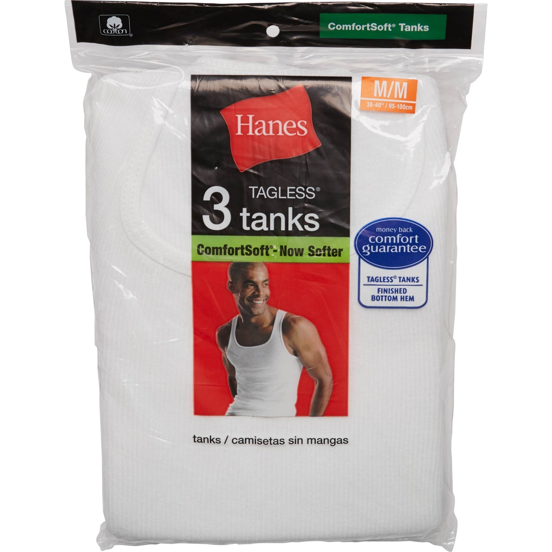 Hanes Comfortsoft Tagless Tanks 3 Pk. | Underwear & Undershirts Empty ...