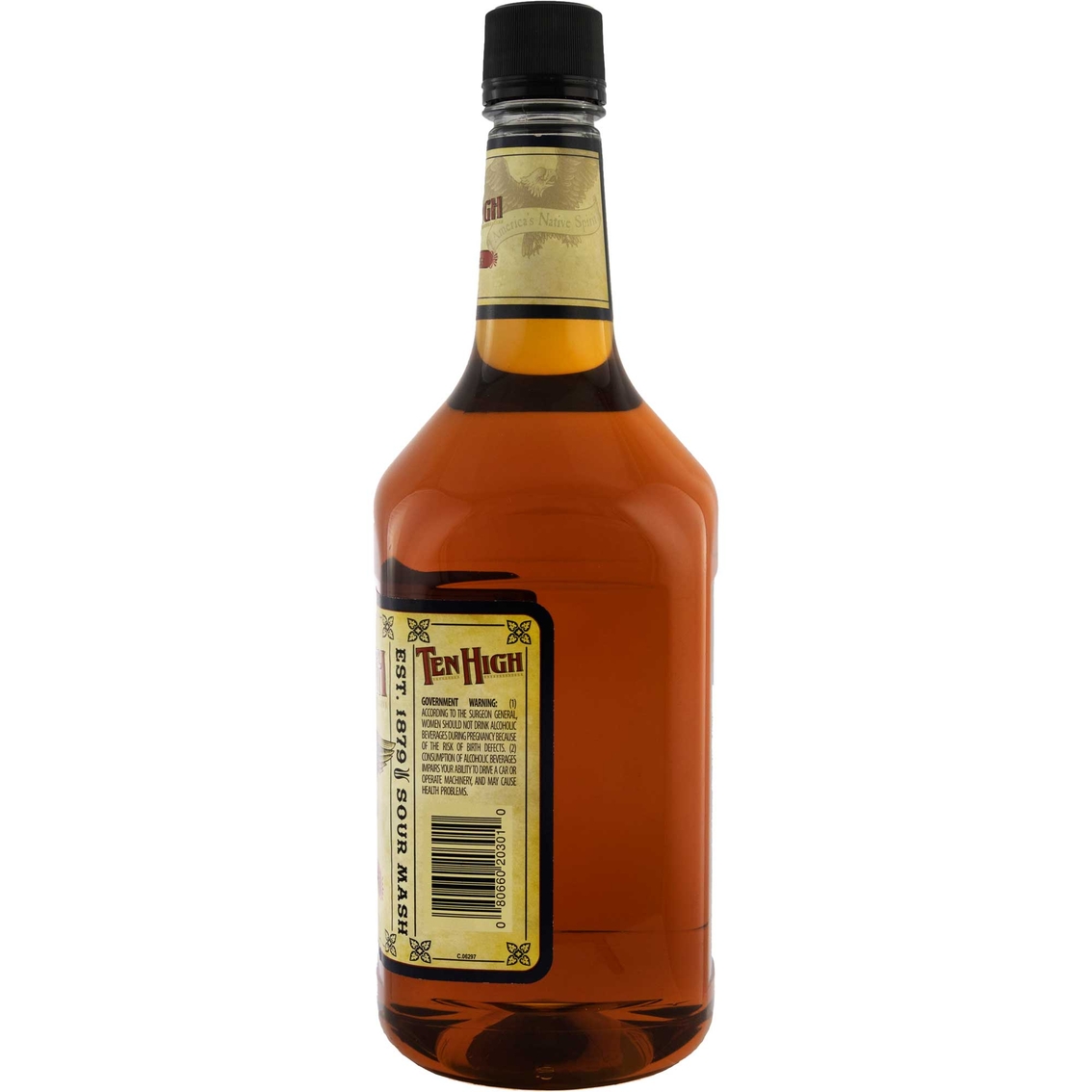 Ten High Bourbon 1.75L - Image 2 of 2