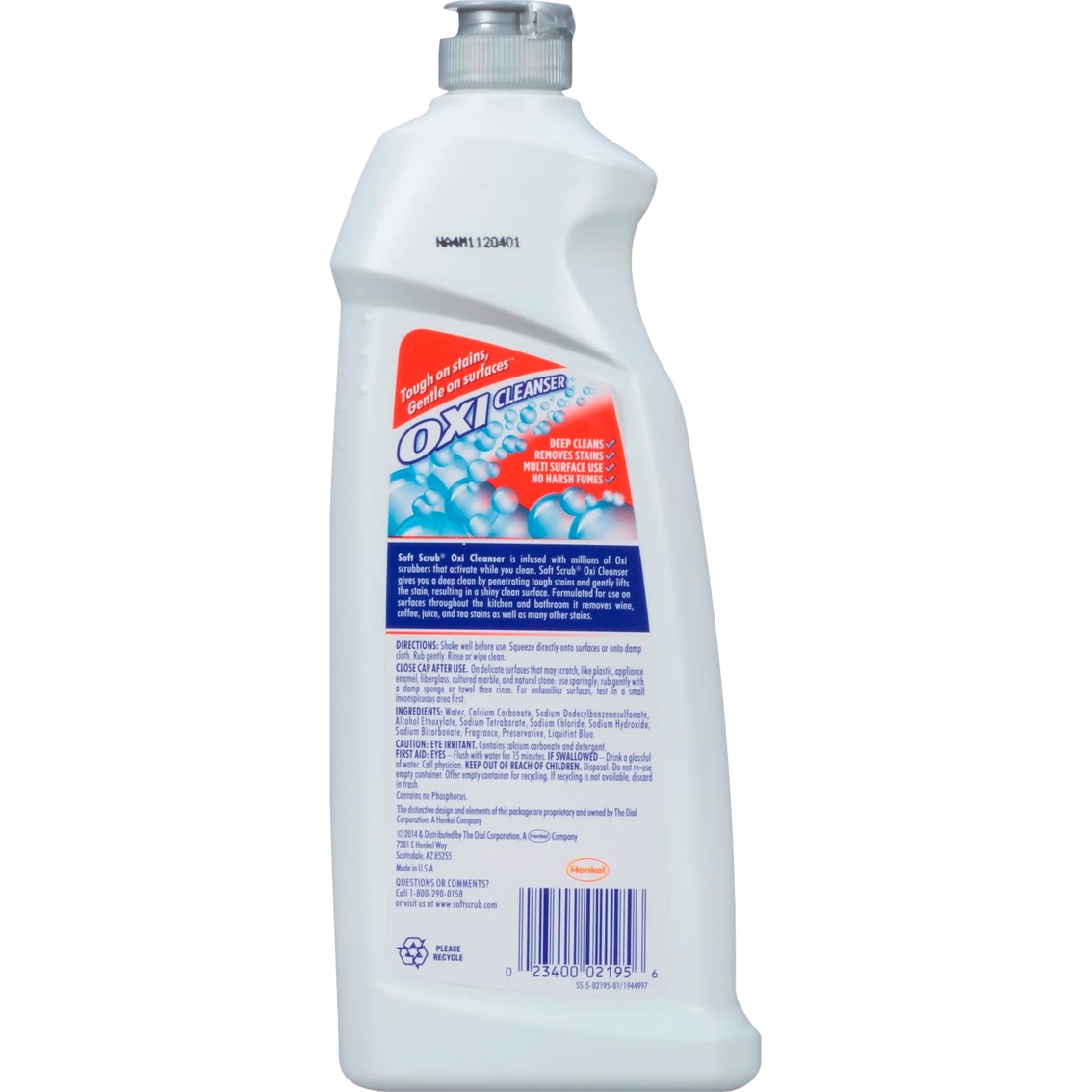 Soft Scrub Oxi Cleanser 24 oz. Bottle - Image 2 of 4