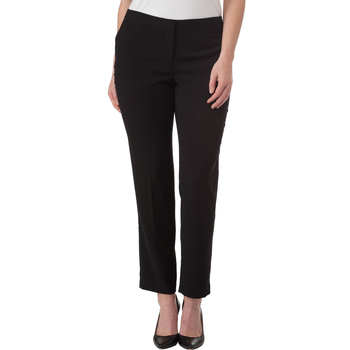 $89 NEW Women's Vince Camuto Soft Skinny Ankle Pants Rich Black CHOOSE ...