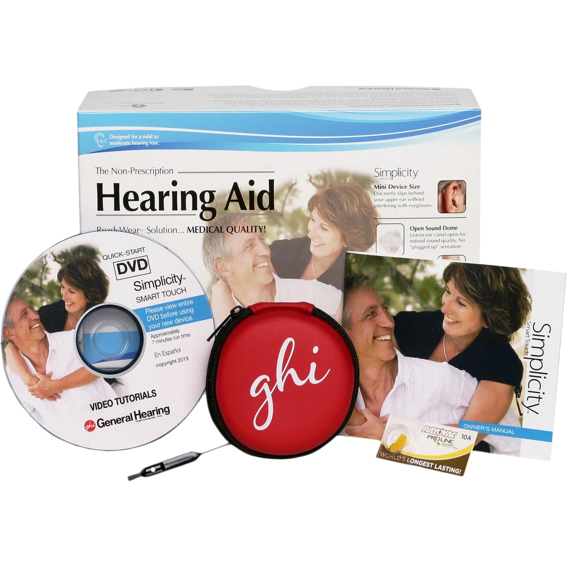 General Hearing Instruments Smart Touch Digital Over the Ear Left Ear Hearing Aid - Image 4 of 4