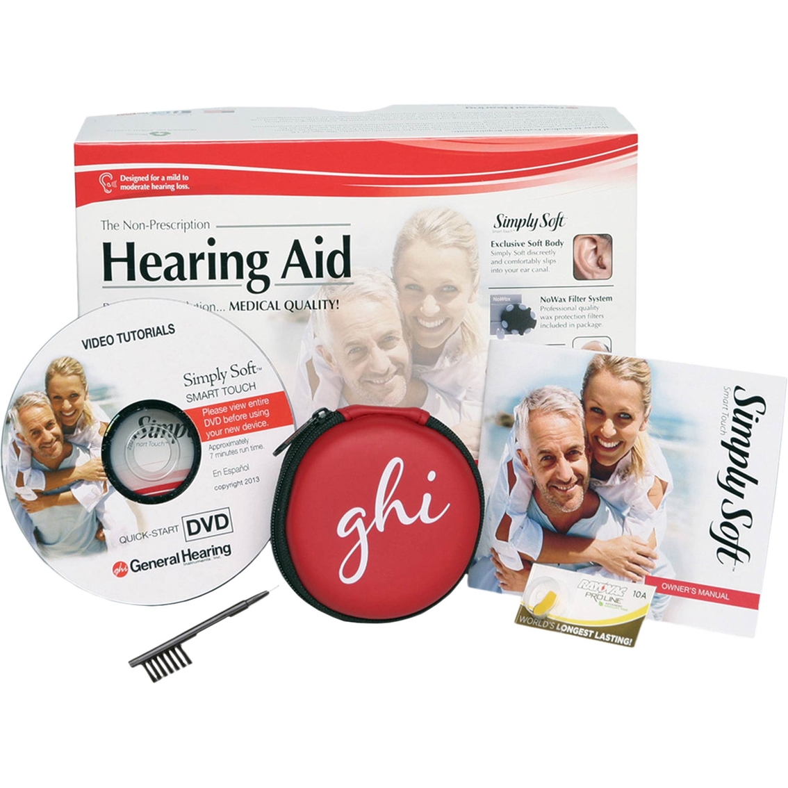 General Hearing Instruments SimplySoft Smart Touch Digital Left Ear Hearing Aid - Image 4 of 4