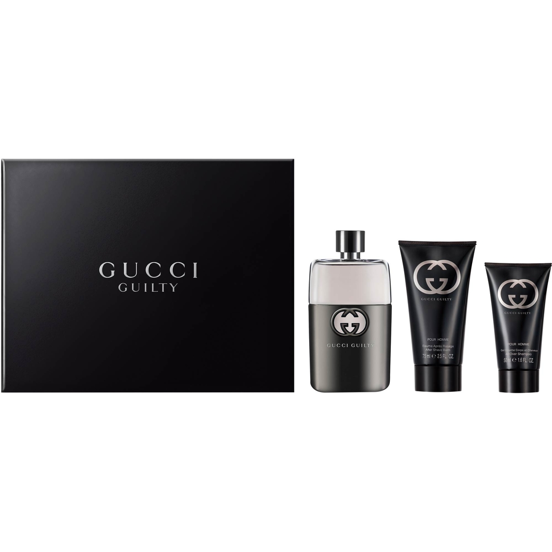 Gucci Guilty Pour Homme 3 Pc. Gift Set Gifts Sets For