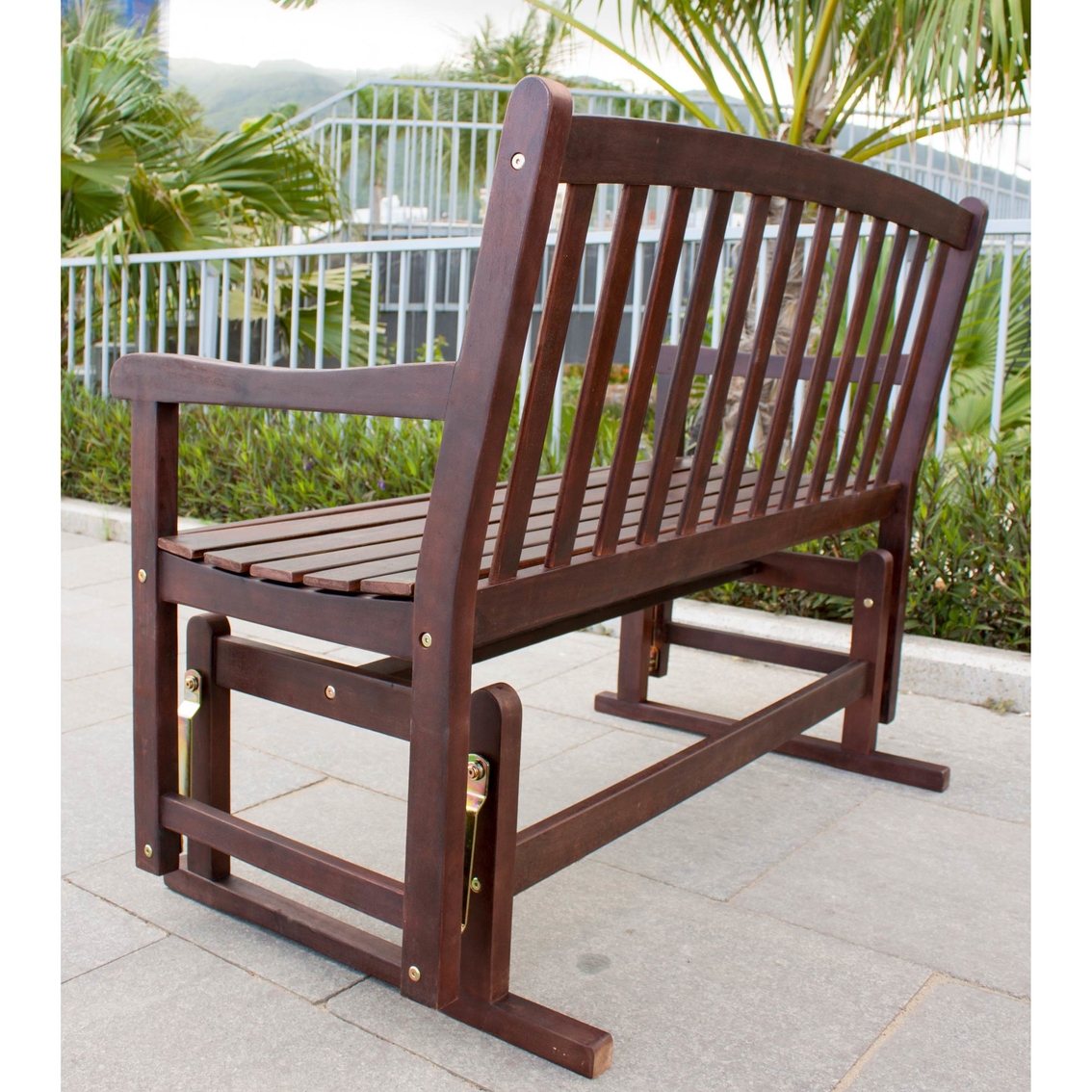 Merry Products Glider Bench - Image 6 of 8