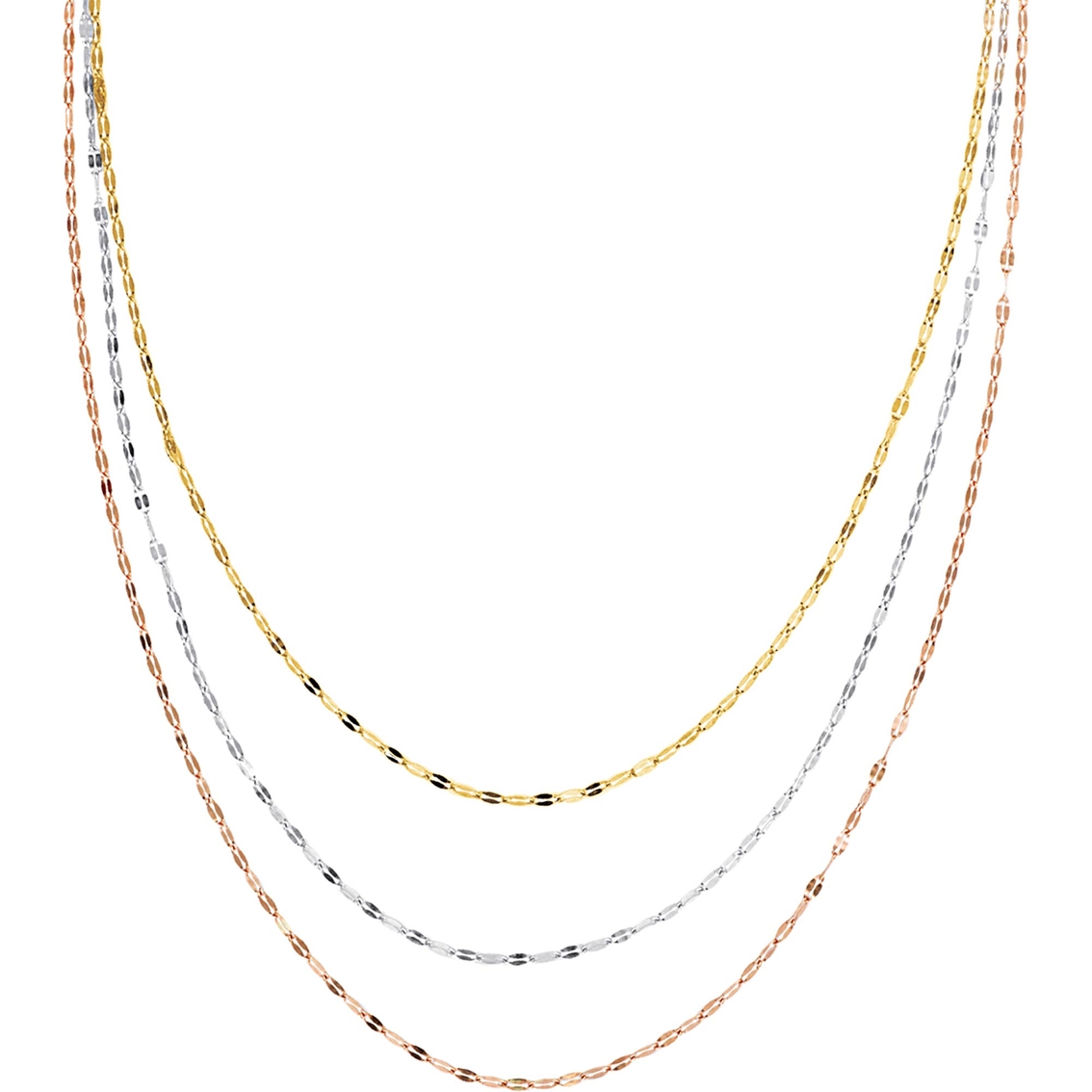 Art Class Gold 3 Piece Necklace NEW - beyond exchange
