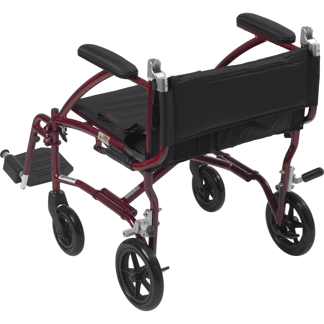 Drive Medical Fly Lite Ultra Lightweight Transport Wheelchair - Image 2 of 4