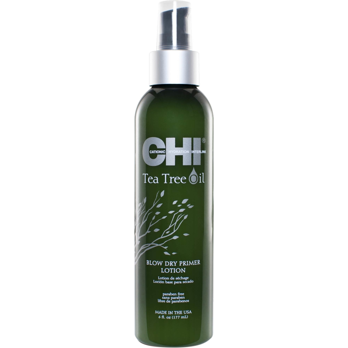 Chi Tea Tree Oil Blow Dry Primer Lotion 6 Oz.