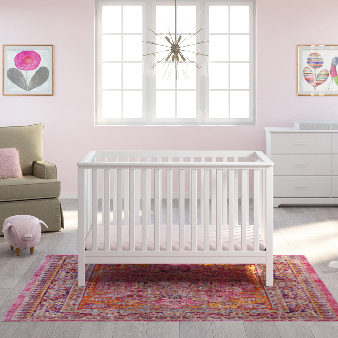 Storkcraft Hillcrest 4 in 1 Convertible Crib - Image 6 of 7