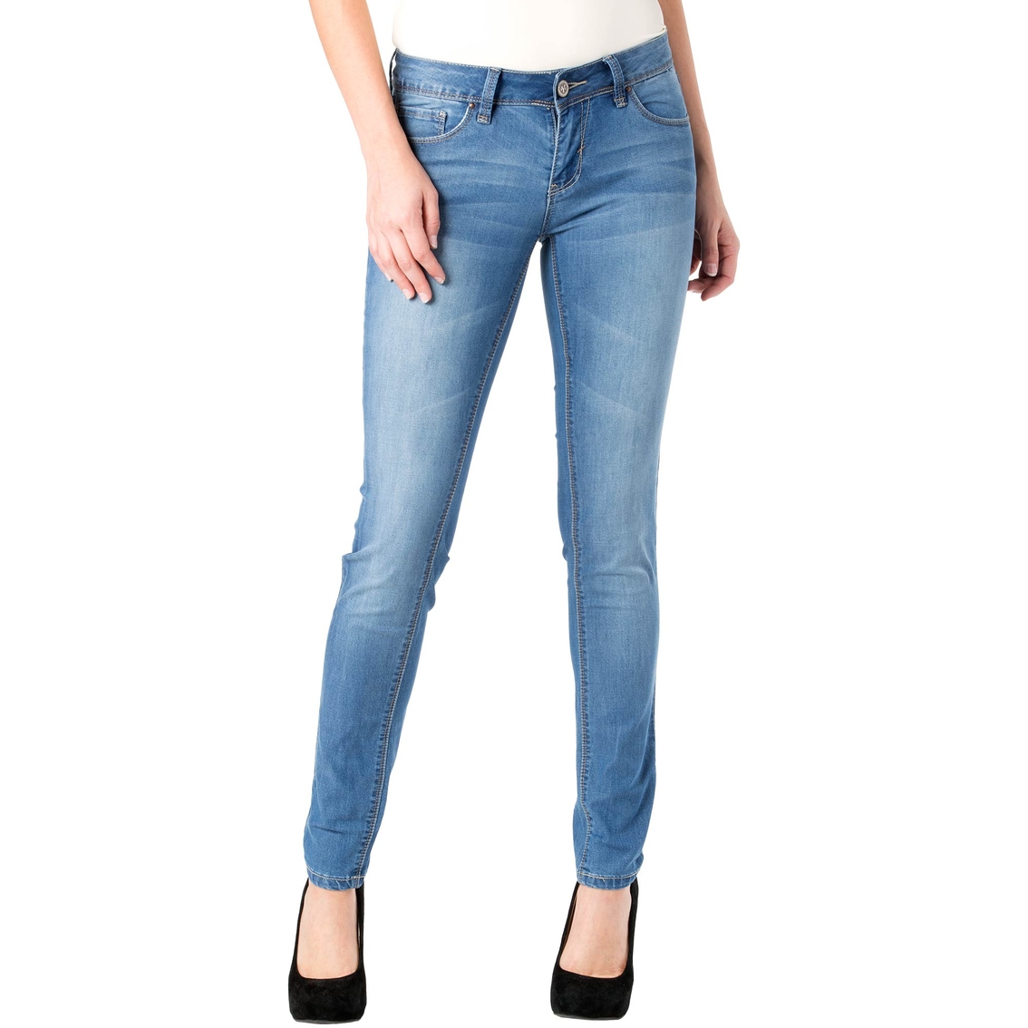 Ymi Juniors Skinny Five Pocket Jeans | Jeans | Apparel | Shop The Exchange