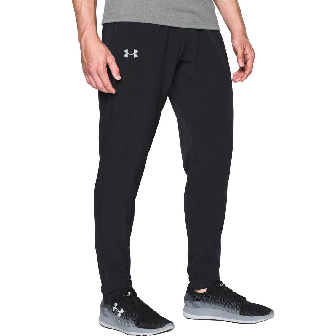 Exercise & Fitness Under Armour Mens No Breaks Stretch-Woven Run Pants ...