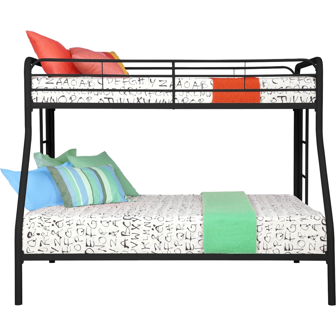 Dhp Twin Over Full Metal Bunk Bed, Dhp Twin Over Full Metal Bunk Bed Frame Silver